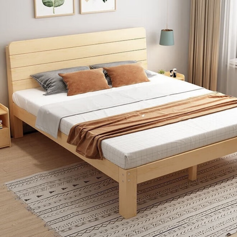 铭思达单人床1米含床垫套高清大图