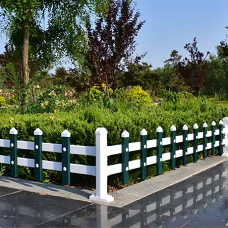 安虎 菜园小栅栏 绿白色40cm高 米高清大图