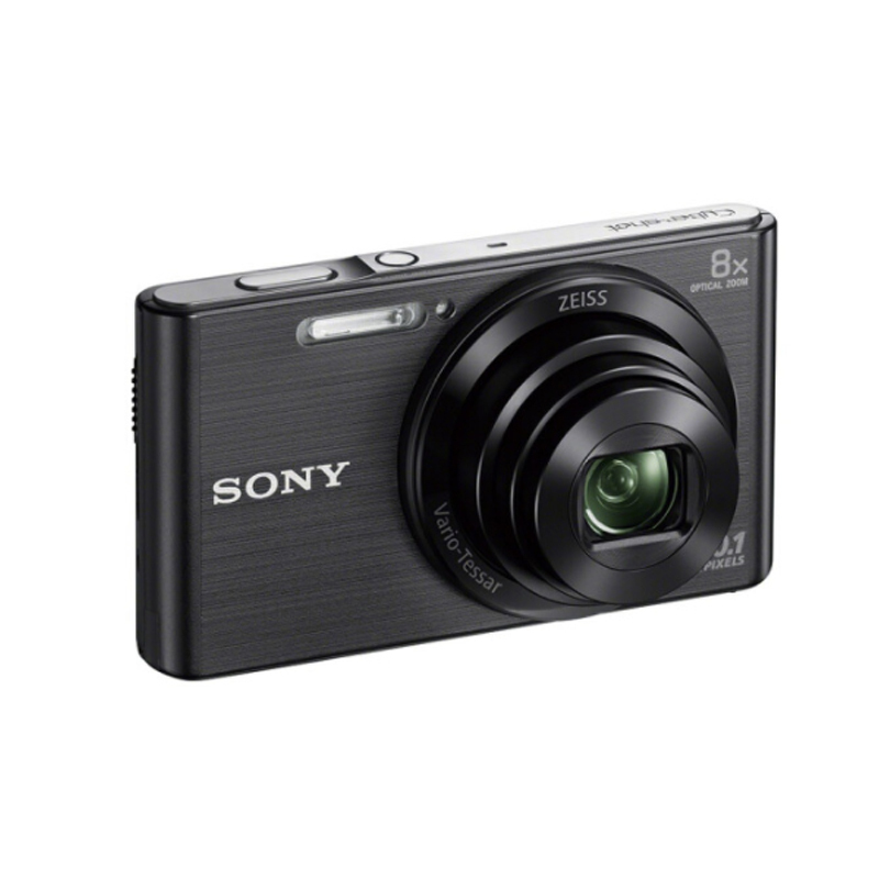 索尼(SONY)DSC-W830 家用数码相机办公实用型卡片机照相机 黑色