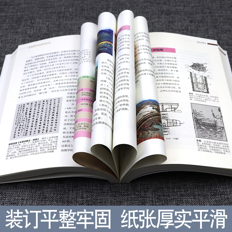[醉染正版]中国科技史话·插画本 插图本极简中国科技史 王渝生 科普读物 自然科学类科普读物 上海科学技术文献出版社高清大图