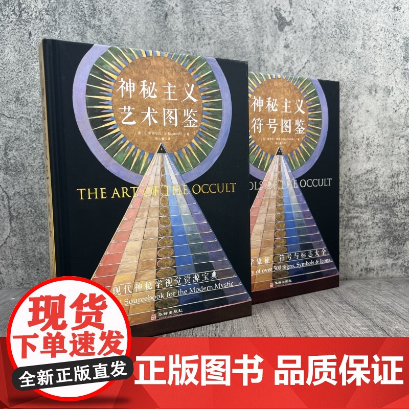 神秘主义符号图鉴+神秘主义艺术图鉴 全两册 华龄出版社精装高清大图