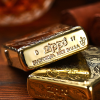 正品之宝zippo打火机 纯铜浮雕年年有余 盔甲加厚精雕磨边鲤鱼跃龙门 富贵鱼 防风芝宝 年年有余