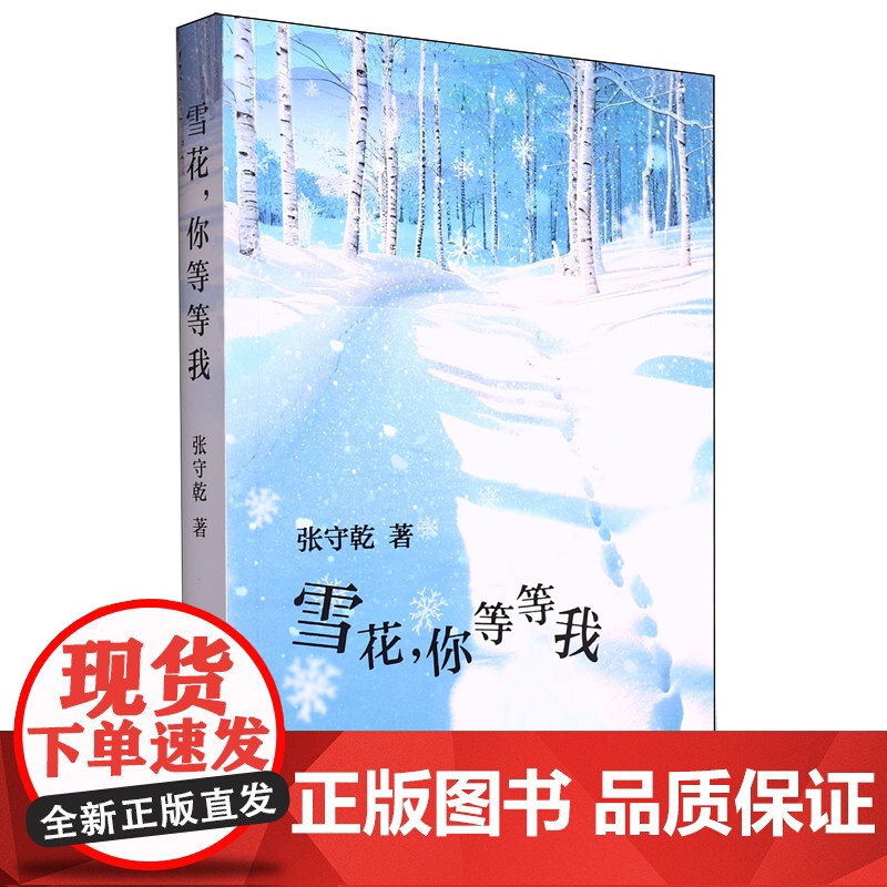 雪花,你等等我 9787532189892 上海文艺出版社 张守乾 2024-09高清大图