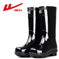 回力男士中筒高筒雨鞋成人雨靴胶鞋套鞋防水鞋水靴 8838中筒 38