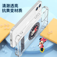 优加迪士尼适用苹果13手机壳iPhone13Promax软壳MagSafe磁吸卡通可爱米奇米妮情侣保护套