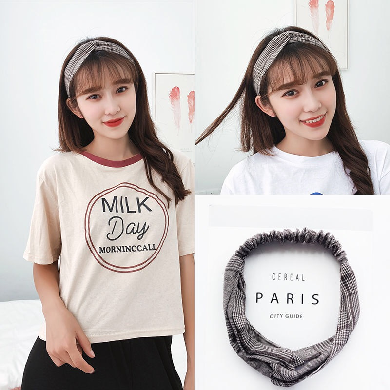 买一送1束发带箍女韩版学生可爱洗脸百搭网红敷面膜头饰发饰