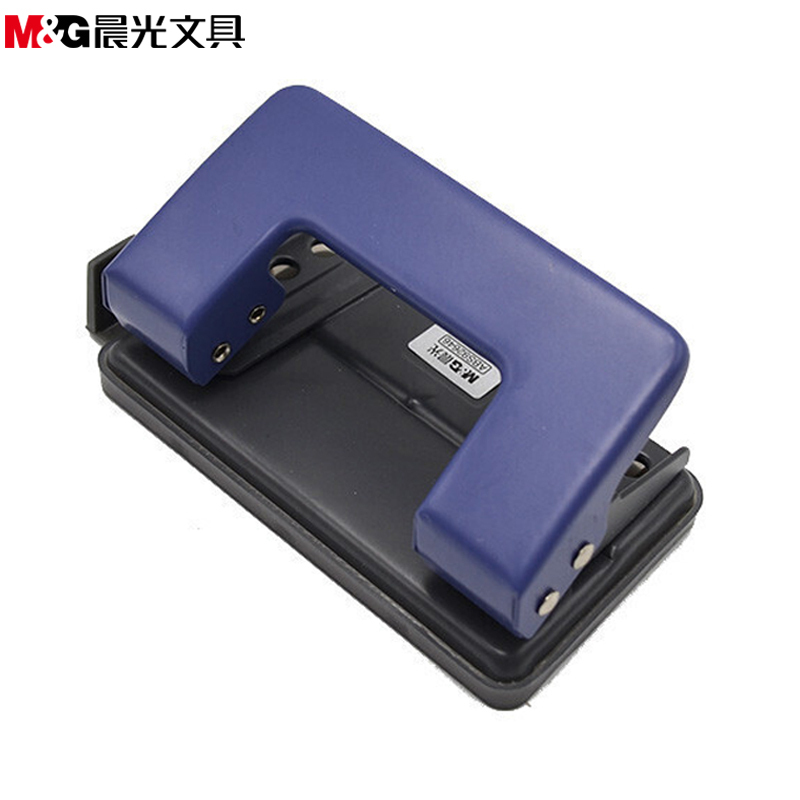 晨光(M&G)ABS92646双孔打孔机 (单位:个)二孔打孔器 打洞器 手动省力打孔机 颜色随机 打孔机