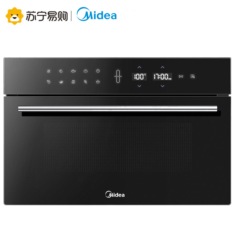 美的(Midea)TPN26MJG-SAL极光系列 26L 智能APP操控 一键烘干除味自清洁 嵌入式电蒸箱家用