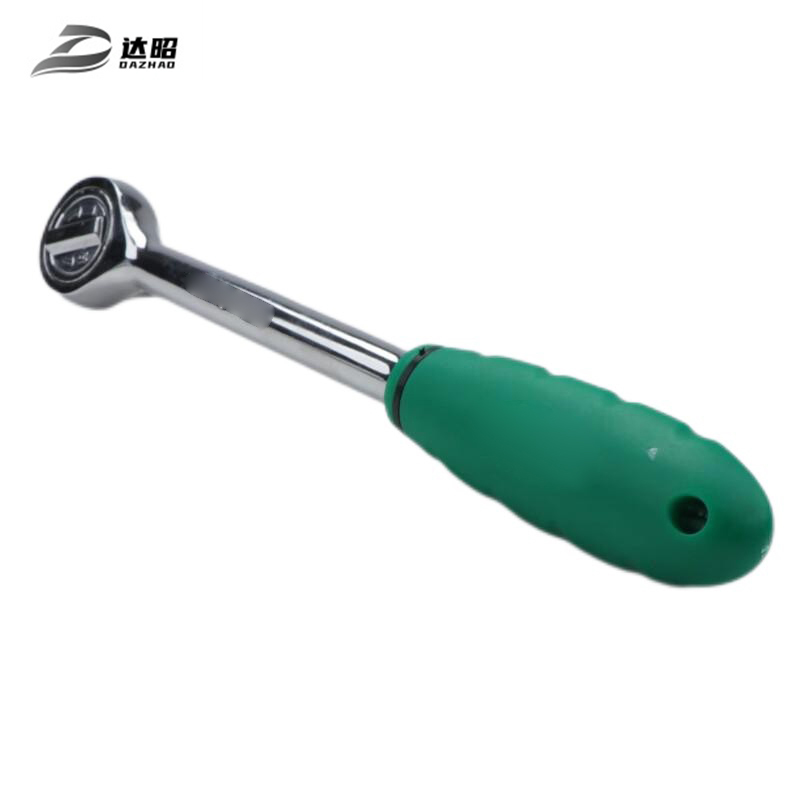 达昭 10mm系列镜面胶柄棘轮扳手(Cr-V) 303002高清大图