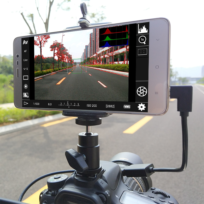 安卓手机平板遥控单反相机取景器翻转屏角度监视器热靴支架