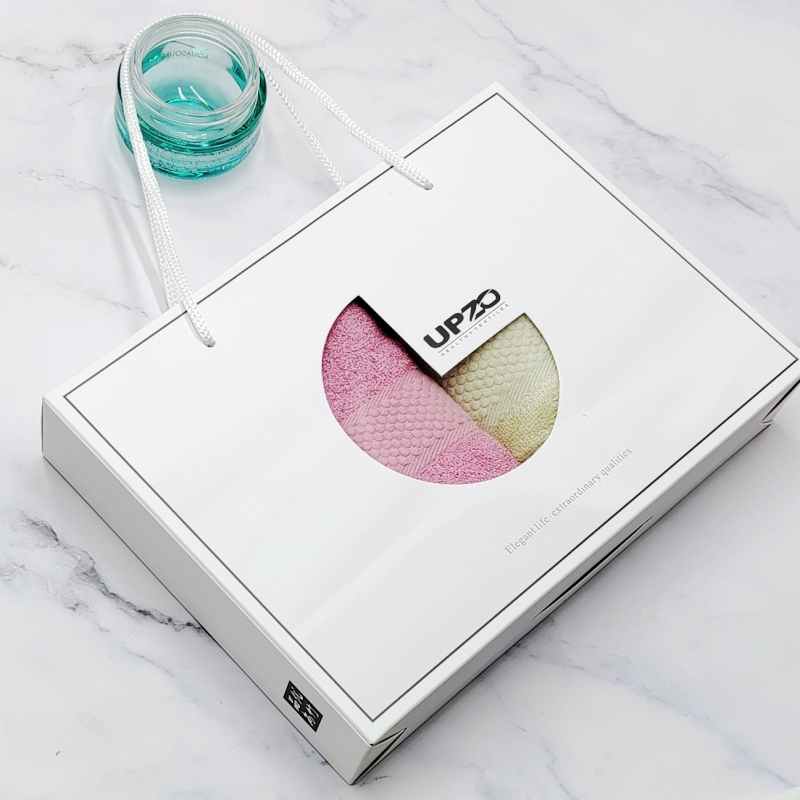 优品尚竹UPZO竹纤维草本大毛巾双条简装CB-102L