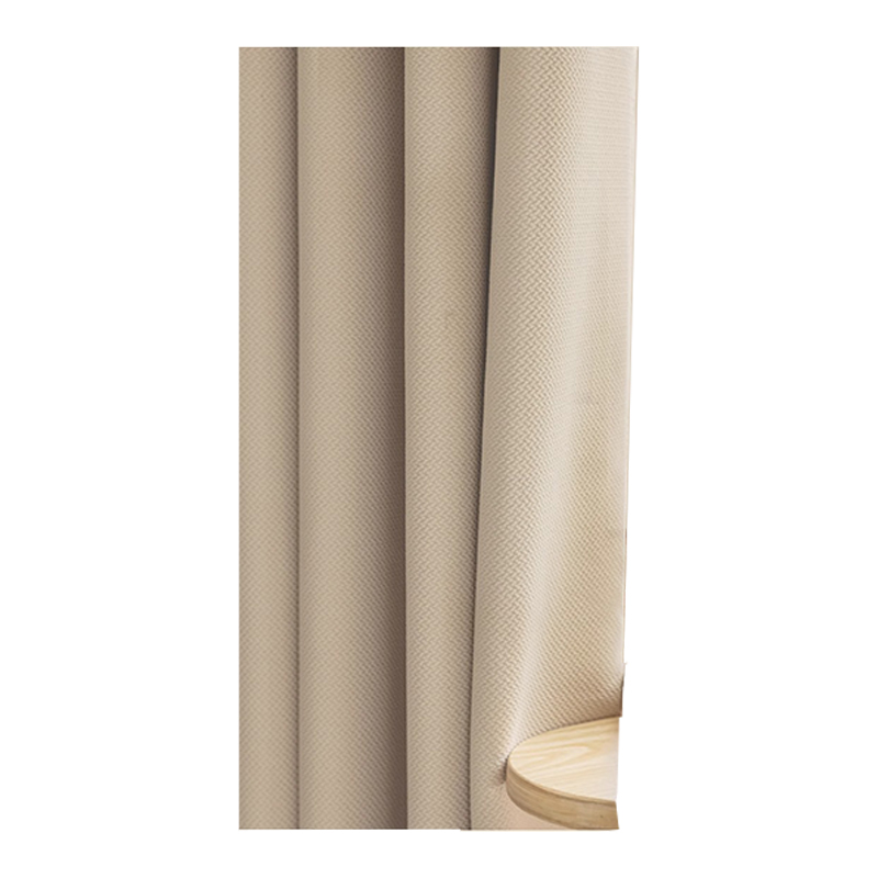 植巾 CL470 100*100cm 加厚棉麻窗帘 (计价单位：米) 黄色高清大图