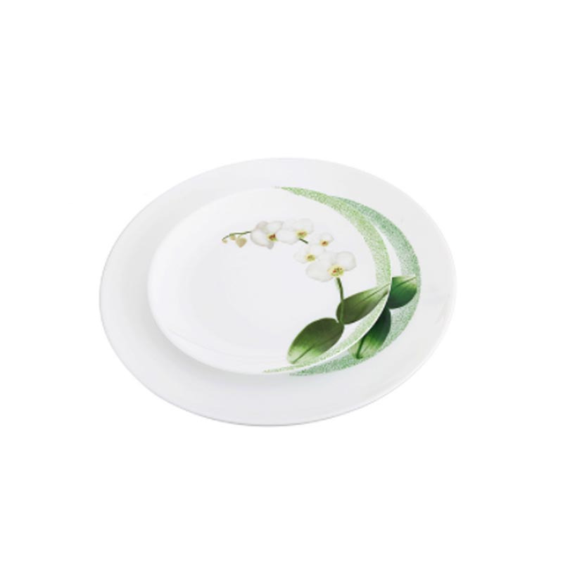 乐美雅 餐具及附件悠兰白玉餐具6件套LC-S100G