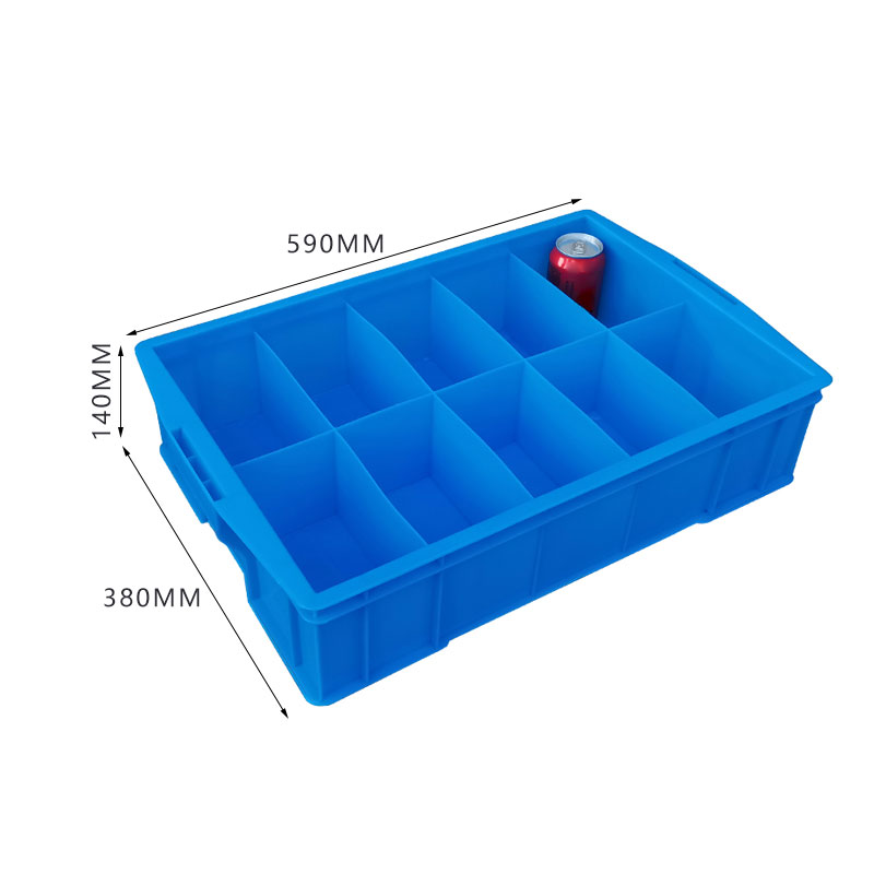 臻远ZY-SNXD-105塑料分割箱零件分类箱收纳盒 大十格高清大图