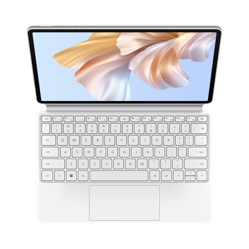 华为HUAWEI MateBook E Go 12.35英寸 2022款 16G+512G LTE 雪域白+雪域白键盘 二合一笔记本电脑 2.5K护眼全面屏 轻薄办公本