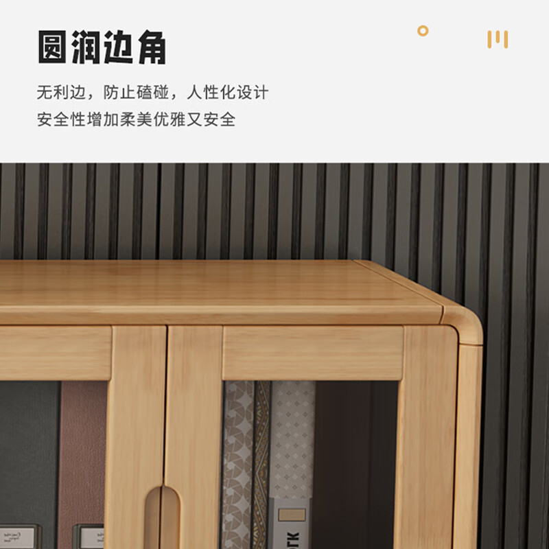 域赢实木电视柜客厅收纳柜现代简约落地柜家用储物矮柜1.8米三抽