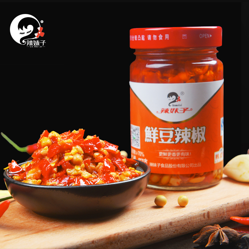 辣妹子258g鲜豆辣椒
