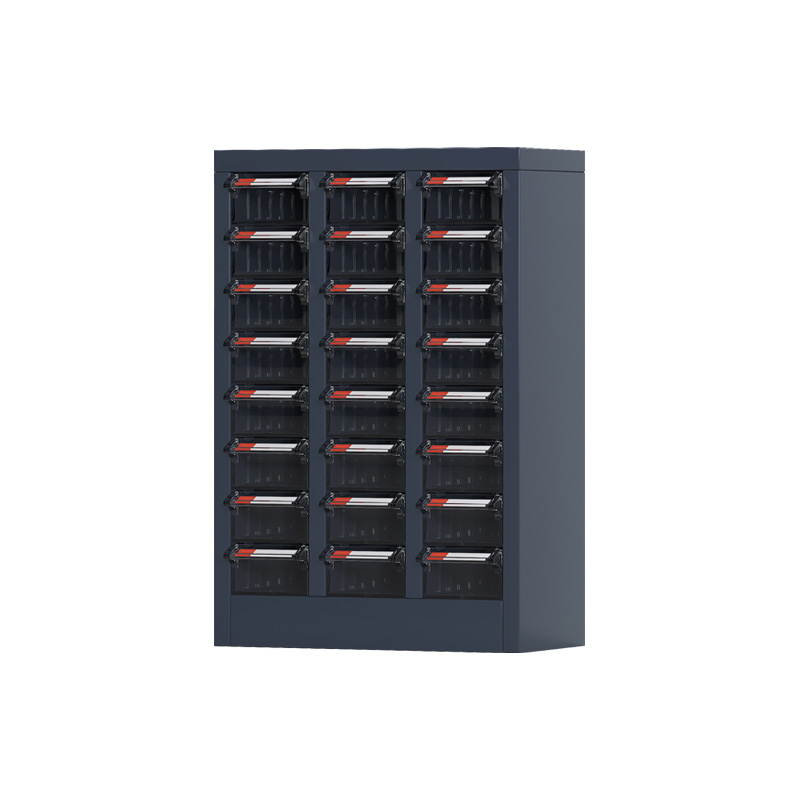 臻远 ZYLJG-W63 零件柜 24抽透明无门中号 465*220*666