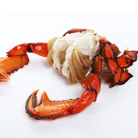 味库 大螃蟹海鲜水产冻老虎蟹200-300g/只