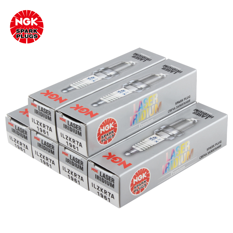 NGK 铱铂金火花塞 ILZKR7A 1961 六支装 奥迪Q7/大众途锐/辉腾/迈腾/保时捷Cayenne