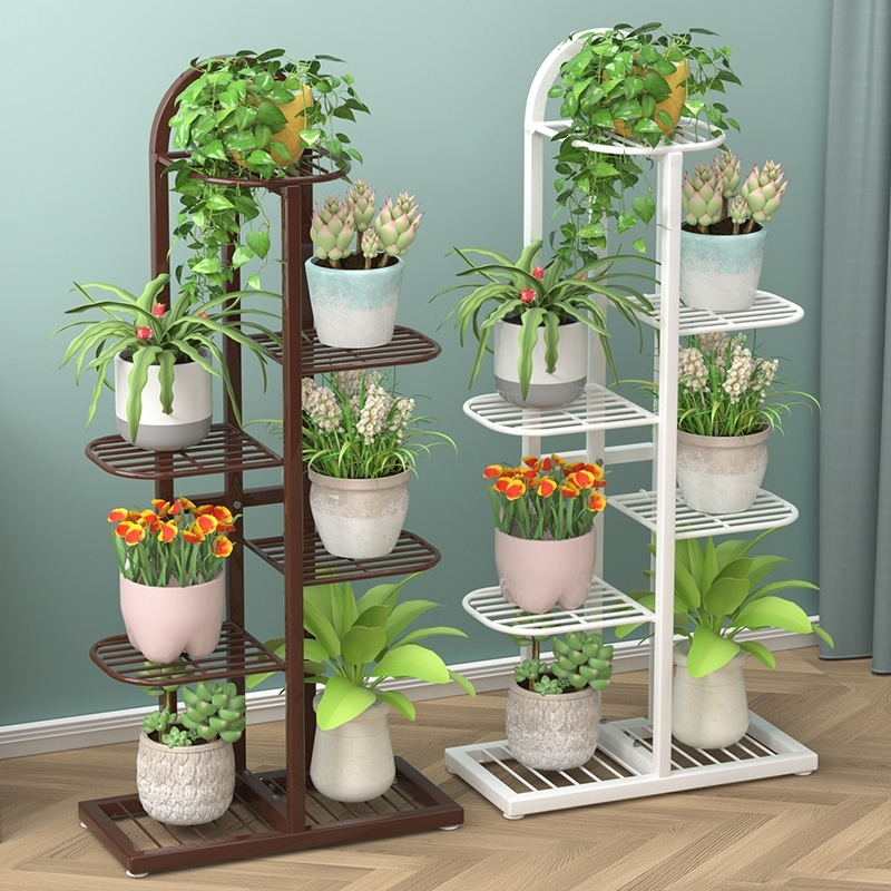 花架子多层阳台铁艺客厅吊兰花盆架藤印象落地式省空间置物架绿萝装饰