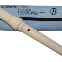 雅马哈28B英式F调中音 YAMAHA小学教学F调竖笛8孔竖笛巴洛克式竹笛