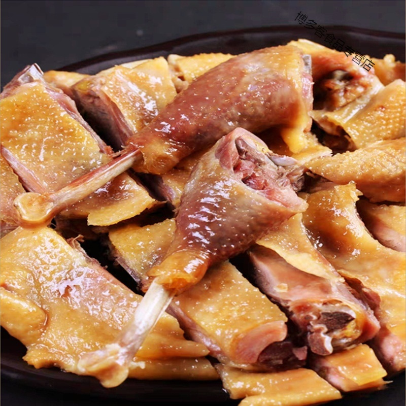 荆门正宗风干鸡湖北土特产荆州农家自制散养咸鸡腊鸡整只腊肉干货