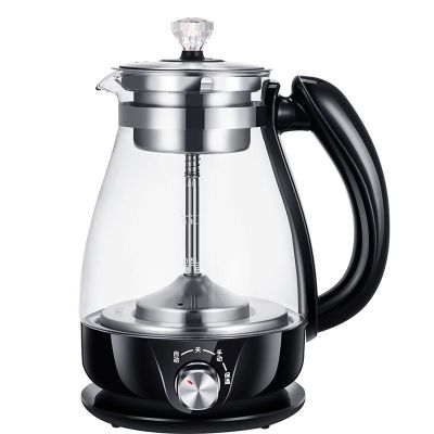 多功能煮茶器安化黑茶玻璃电热水壶蒸茶壶 全自动保温普洱电茶壶 C11 煮茶器(保温款