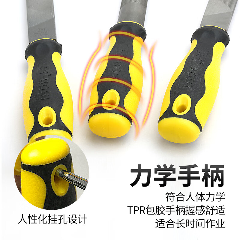 3M 中齿锉-圆锉 BS508147[8寸]高清大图