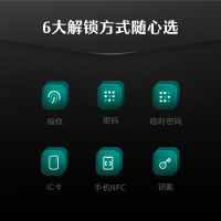 新品德施曼智能门锁密码锁指纹锁电子锁家用智能猫眼视频锁P7-CT
