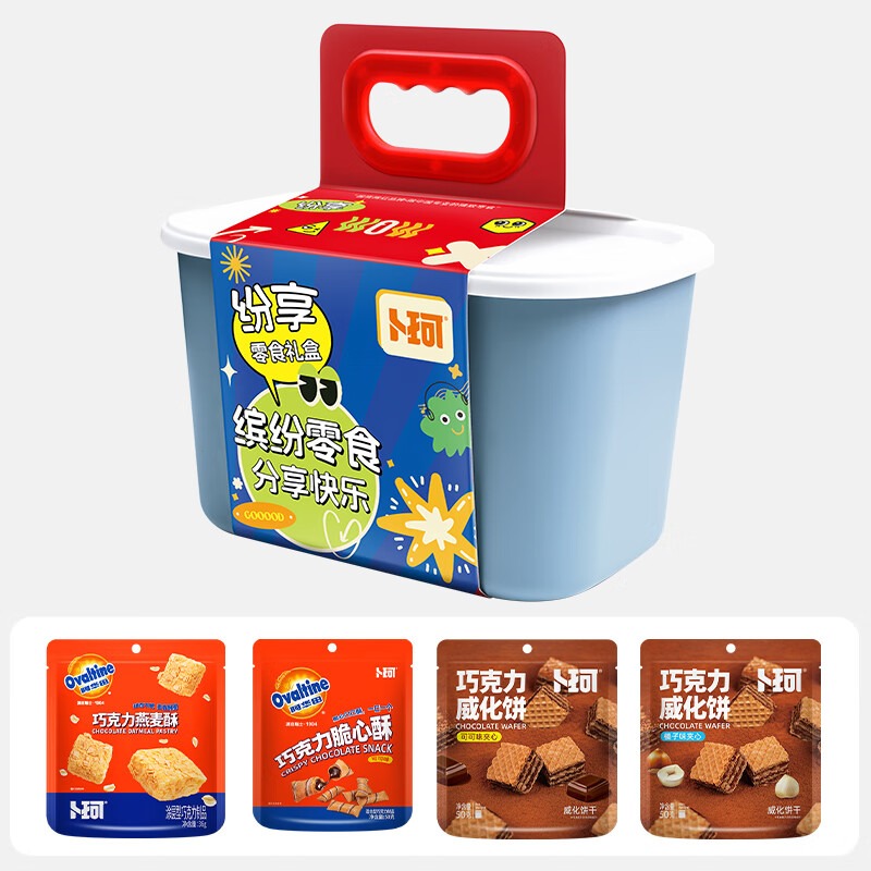 卜珂 纷享零食礼(186克)高清大图