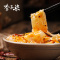 李子柒红油面皮速食方便速食宽面皮速食袋装干拌面宽面非油炸3袋