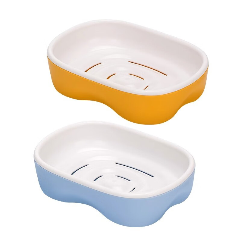 茶花(CHAHUA) 250008 双层大号 肥皂盒 (计价单位:个) 橙色高清大图