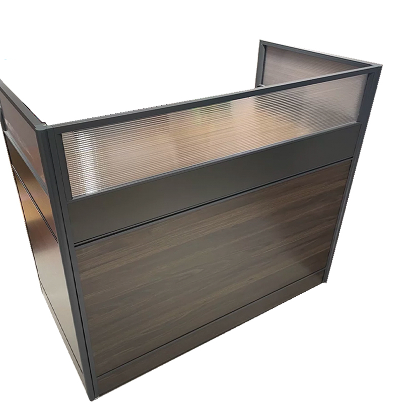 圣承启 屏风办公桌 四椅张高清大图