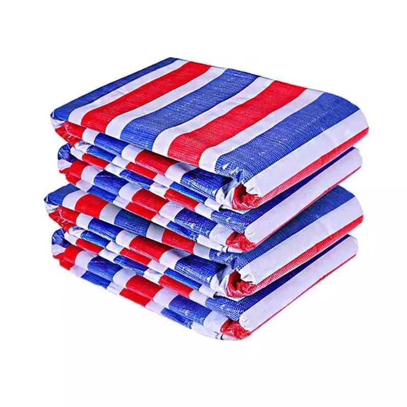 天空桥 彩条布覆膜70g 3m*9m 块高清大图