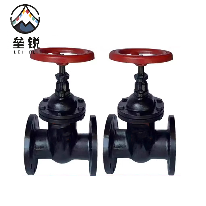 垒锐铸铁法兰闸阀 DN150 个高清大图