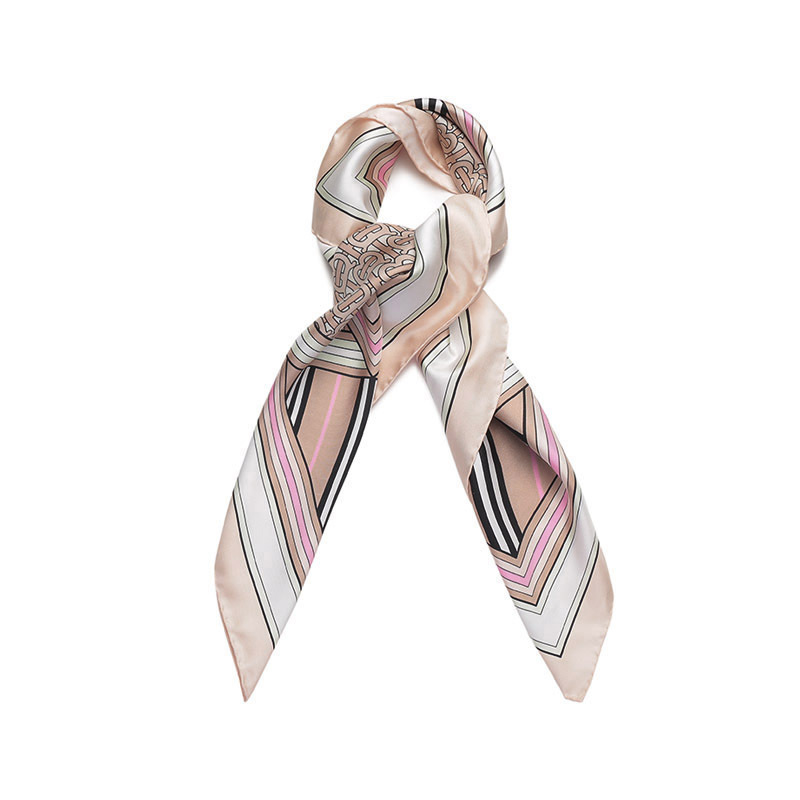 博柏利burberry女款桑蚕丝方巾丝巾围巾8056042