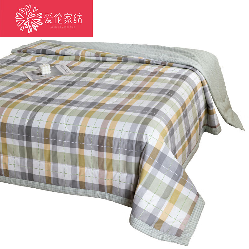 爱伦绿茵AL2016SJT水洗棉床品四件套200*230CM(套)高清大图