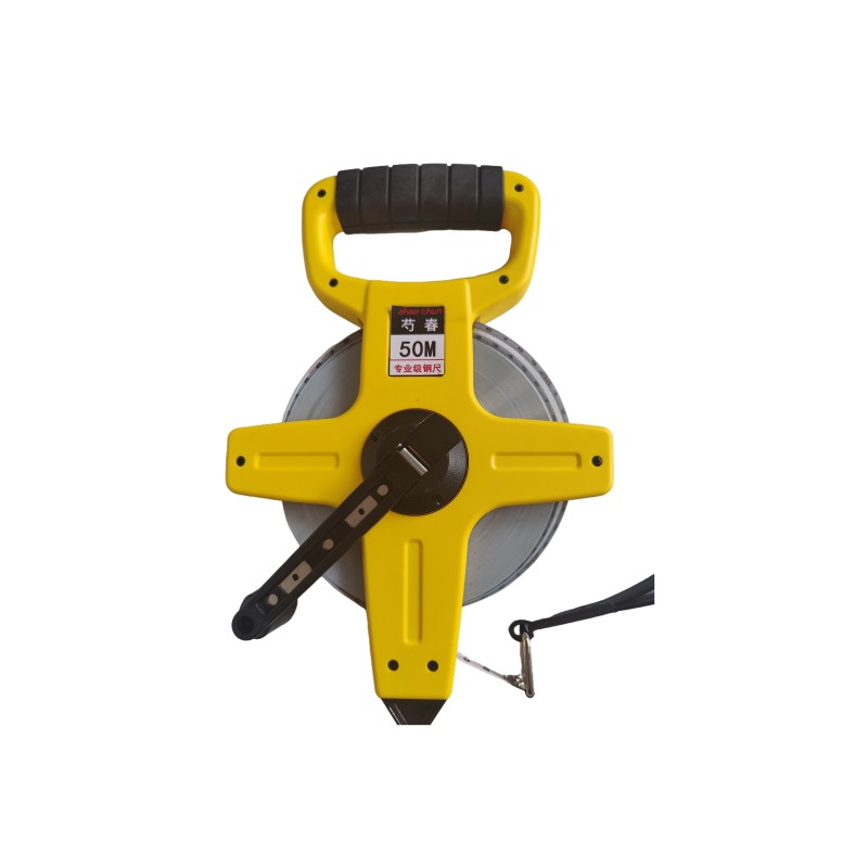 芍春 绝缘涂层 钢卷尺50米把高清大图