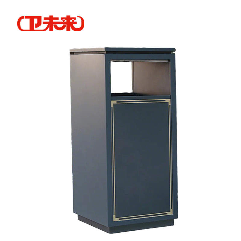 卫未来 商用垃圾桶 33*33*77cm 个高清大图