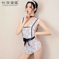 长夜漫漫情趣内衣性感诱惑套装可爱女佣女仆装制服围裙睡衣女1248
