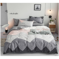 纯棉亲肤透气被套被子3件套加一条被子