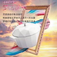 velosan清新珐琅铸铁汤锅圆形炖锅闷烧锅
