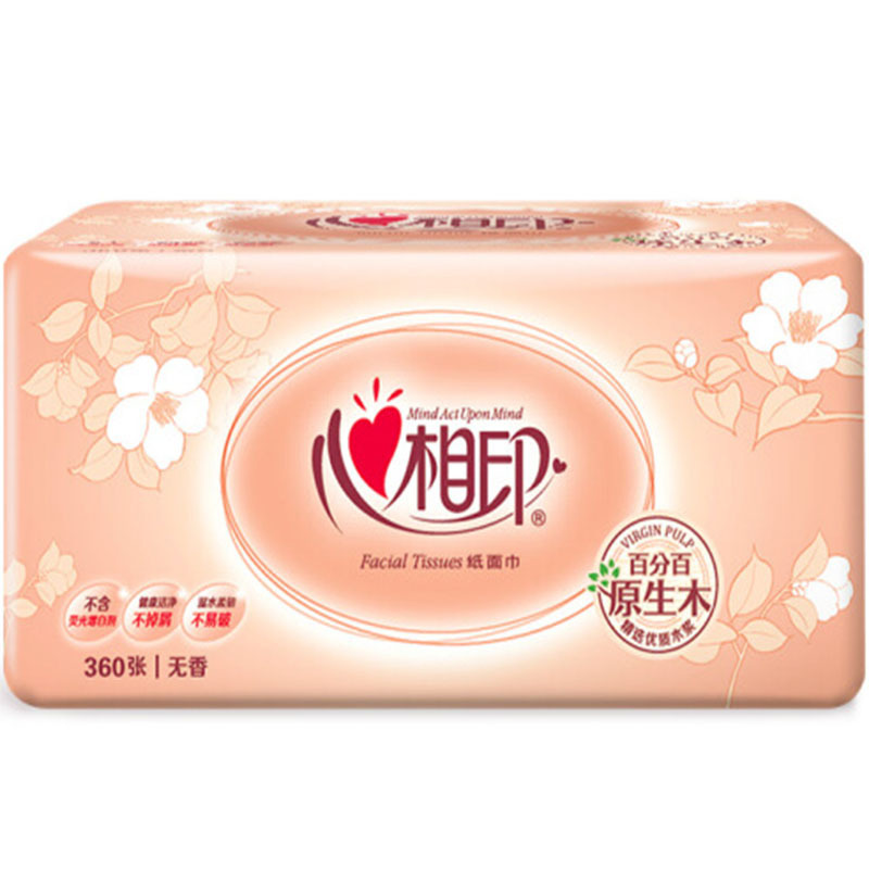 LTSM 心相印抽纸 经典系列 2层180抽面巾纸*1包