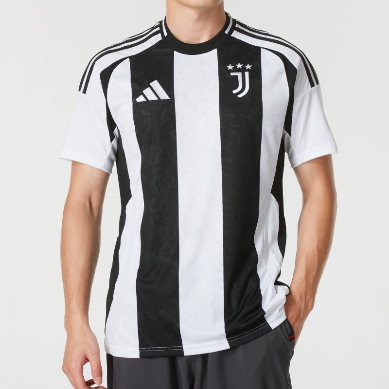 Adidas阿迪达斯男装新款球迷版比赛服条纹球衣运动T恤IS8002 ZP