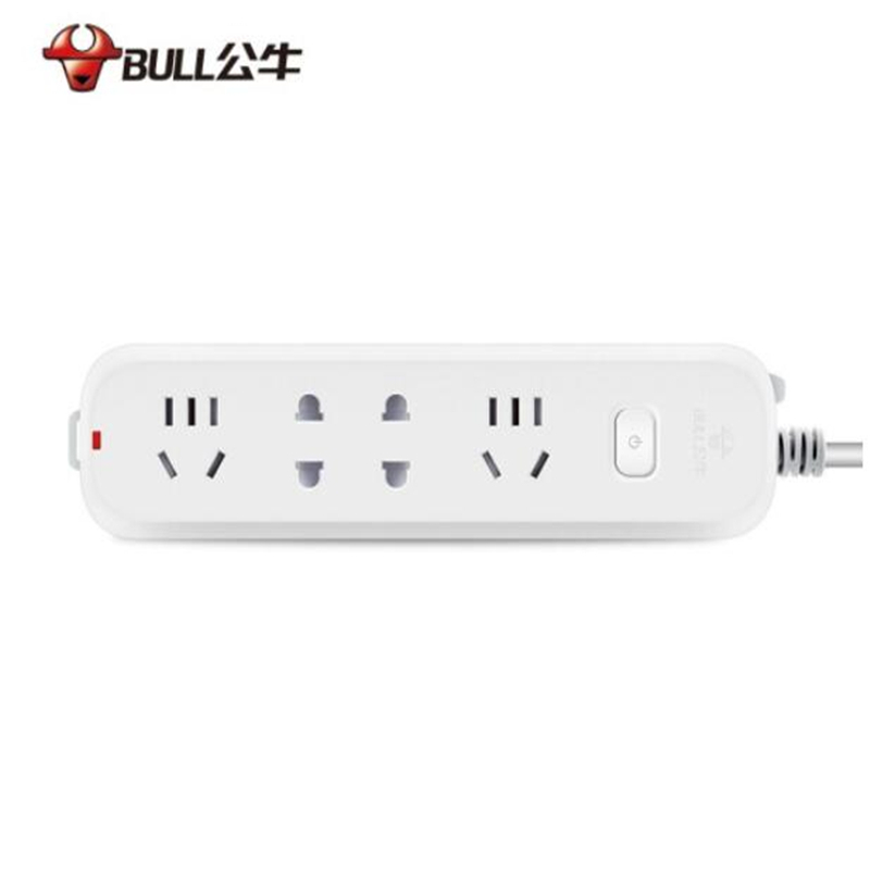 公牛(bull) 插座 GN-B5220 总控开关 全长3米 四位
