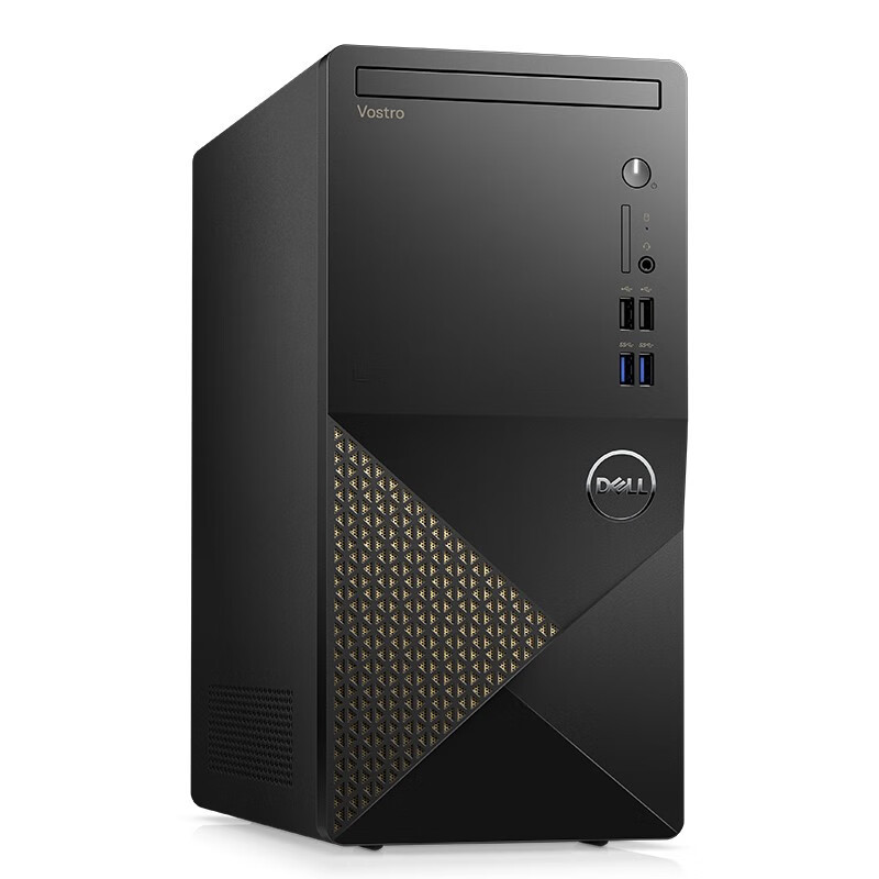 戴尔(DELL)成就Vostro3020 全新英特尔十三代处理器 商用办公 家用娱乐台式机电脑整机 21.5英寸屏定制(Intel i5-10400 8G 1TB+256G 集显)