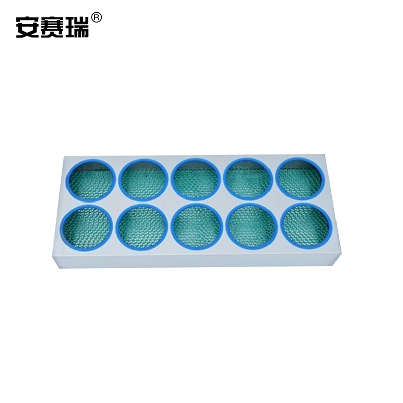 安赛瑞 桌面水杯架 台面保温杯茶杯收纳摆放架 车间工厂休息室置物架 双排十孔位 701493