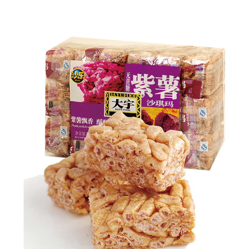 大宇紫薯味沙琪玛 500g/袋