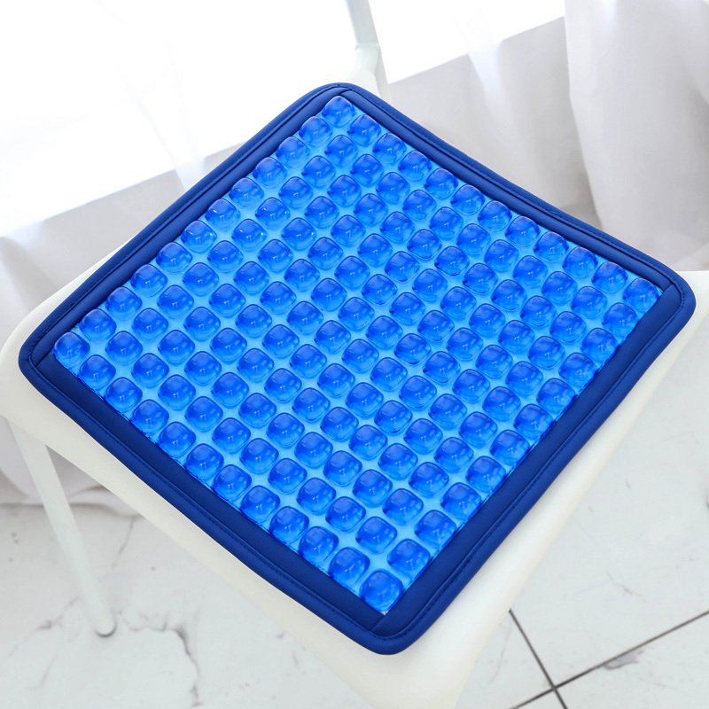 凝胶冰垫夏天冰凉免注水降温坐垫汽车座椅透气靠垫冰坐垫